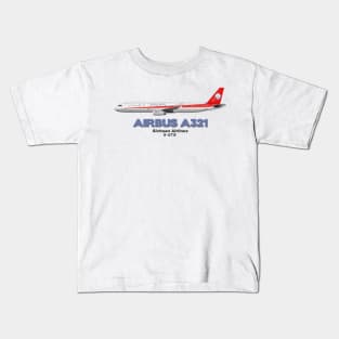 Airbus A321 - Sichuan Airlines Kids T-Shirt